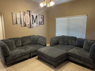 3 Pc Corduroy Living Room Set 