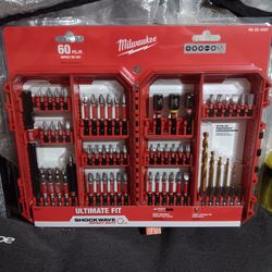 Milwaukee bits 60pcs