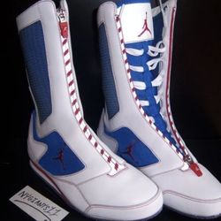 Jordan boxing shoes, Rare USA boxing Olympic Jordans