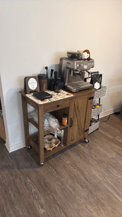 Coffee Cart || Rolling cart