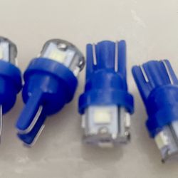 LED 8V Wedge Base Lamps(blue/emerald Green