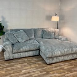 ♥️Valentine's Day Sale LINDYN FOG 2-PIECE RAF SOFA CHAISE