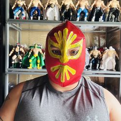 Mistico  Lucha Libre Mask Mexican Wrestling Adult Luchador Costume  Luchadores