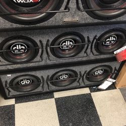 Db Drive 3 8 Inch Subwoofers On Sale Today 