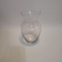 Glass Vase 8" x 5" in center - Multi purpose Vase 