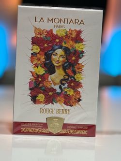 Emper La Montara Paris Rouge Berry EDP 100ml 3.4oz New Factory Sealed
