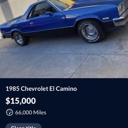 1985 Chevrolet El Camino