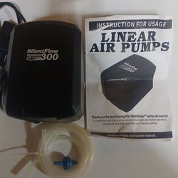 Pondo SilentFlow 300 Oxygen Aquarium Air Pump for Up to 300 Tank Capacity