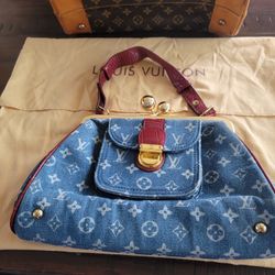 Authentic Louis Vuitton Monogram Denim Bag.  $800 Pickup In Oakdale 