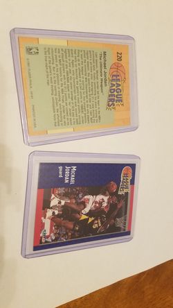 Michael Jordan fleer 91 card 220