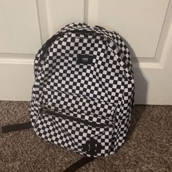 vans checkered backpack 