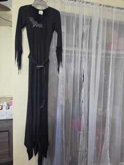 Disfraz de morticia adams