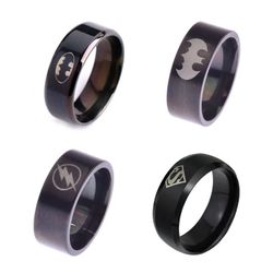 Mens Superhero Rings