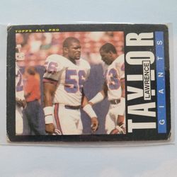 85 Topps Lawrence Taylor!
