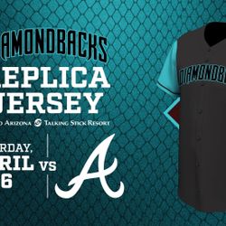 Arizona Diamondbacks Giveaway Jersey