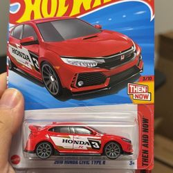 Honda Civic Red Hot Wheels