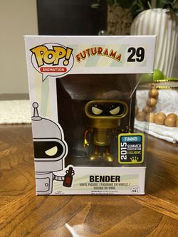Funko Pop! Animation Futurama Bender (Gold)