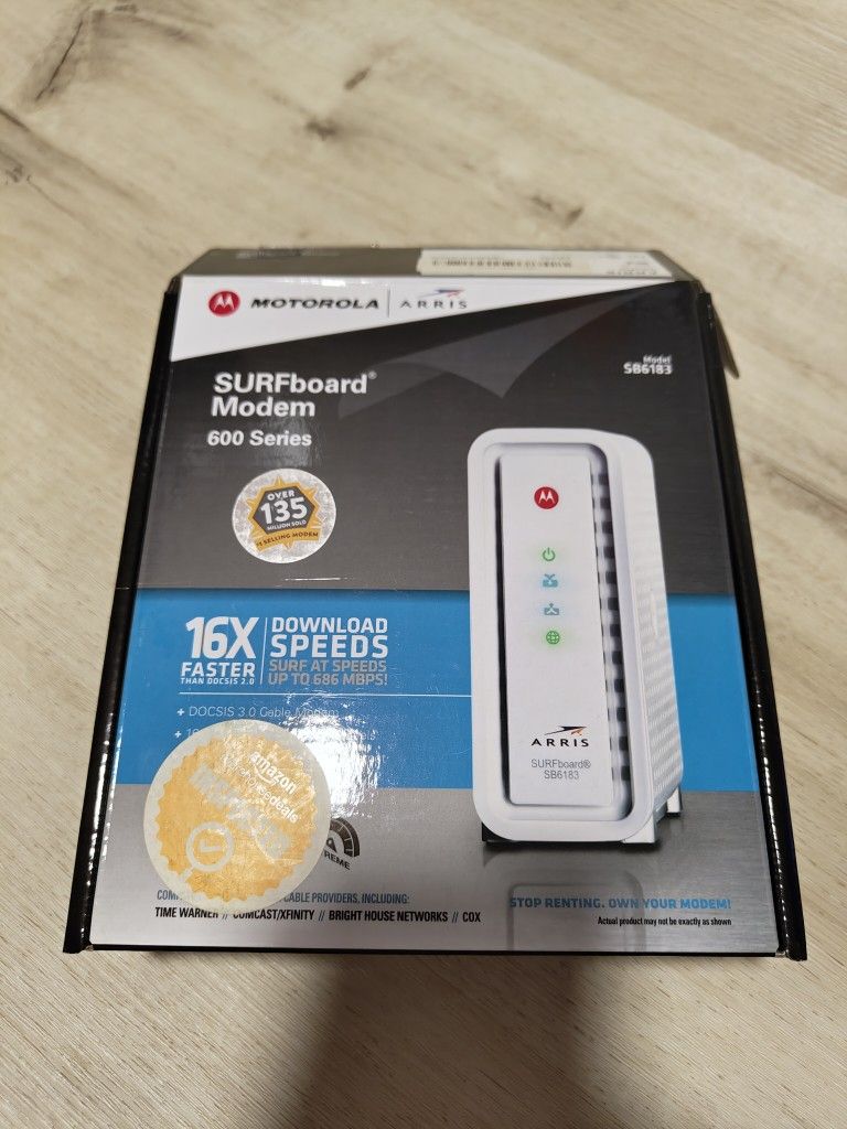 Motorola SB6183 Cable Modem