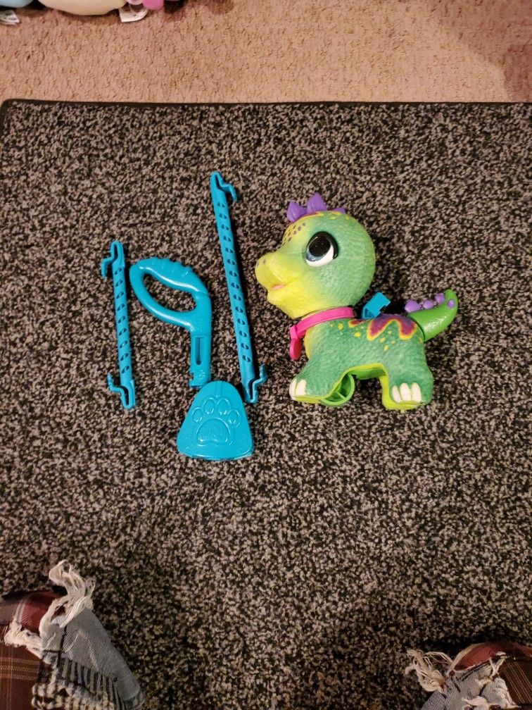 Fur Real Dino On A Leash