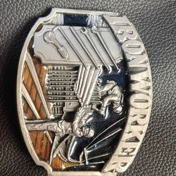 Ironworker Belt Buckle 