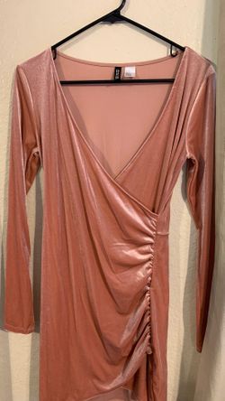 Pink Velvet Dress