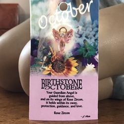 ✔️NWT October Birthstone Guardian Angel 👼