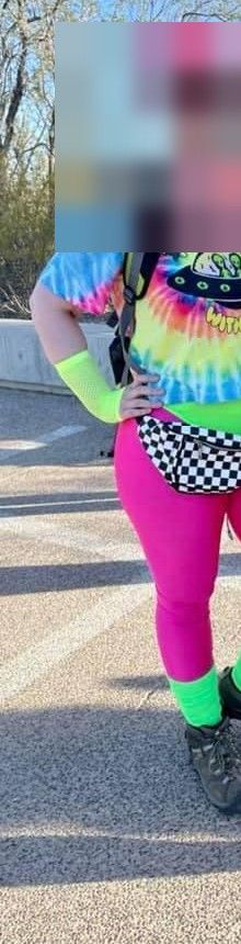 80s Neon Workout Costume Bundle – Size XL