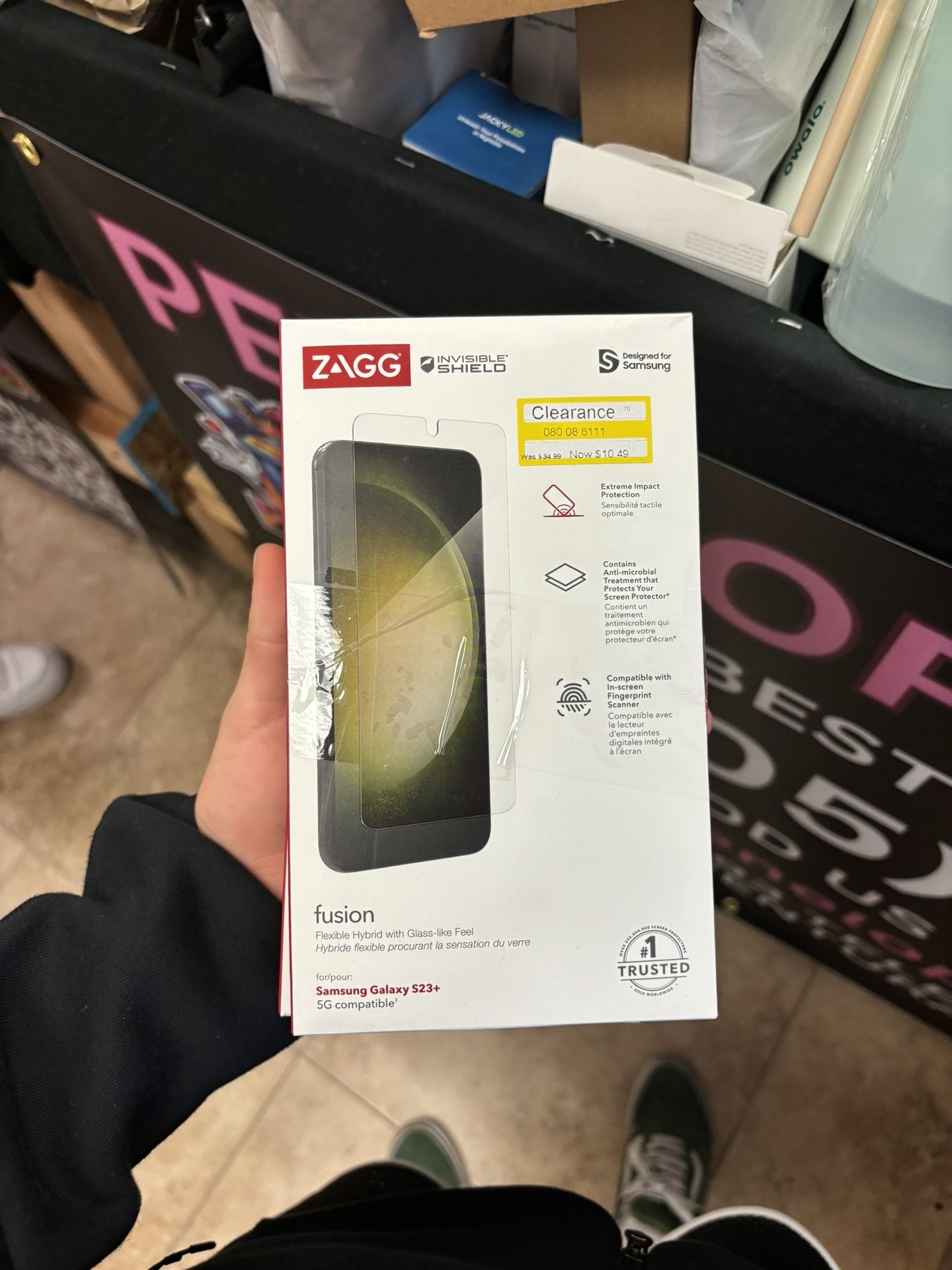 Zagg screen protector