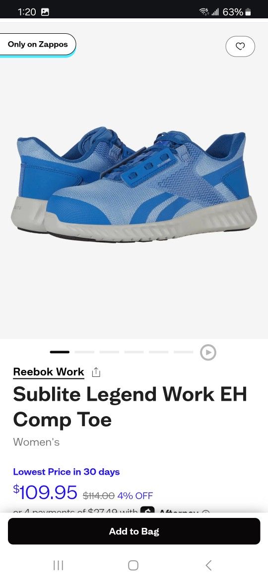 Sublite Legent Work EH COMP TOE