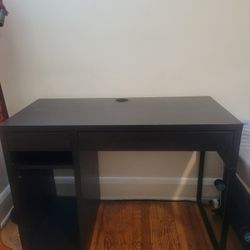 MICKE
Desk, black-brown, 41 3/8x19 5/8 "