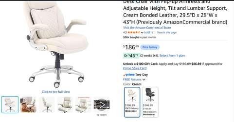 Complete Home Office Setup – Desk, Executive Chair & Lenovo Ryzen 7 La - $600