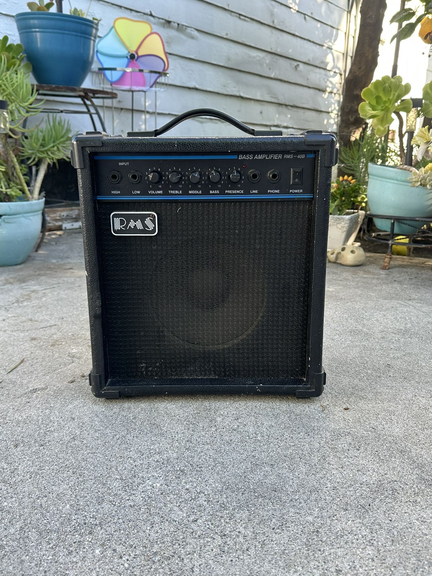 RMS Bass/Guitar Amplifier 