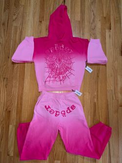 Pink OG Web Ombre Sp5der Set