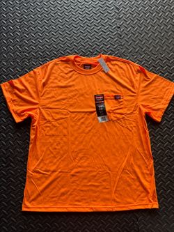 Wrangler Pocket Tee Orange T-Shirt