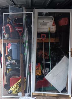 Security Glass Door With Screen 36x80