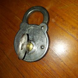 Pad Lock And Key