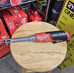 Milwaukee M12 FUEL 12V 3/8 in. Lithium-Ion Brushless Cordless Extended Reach Ratchet (Tool-Only)