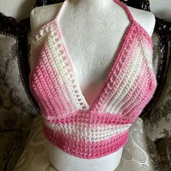 Crochet Halter Top . Still Available. Serious Buyers Plz