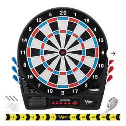 VIPER SHOWDOWN ELECTRONIC DARTBOARD, 15.5" REGULATION TARGET
