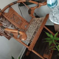 2 Chairs Bamboo $140
