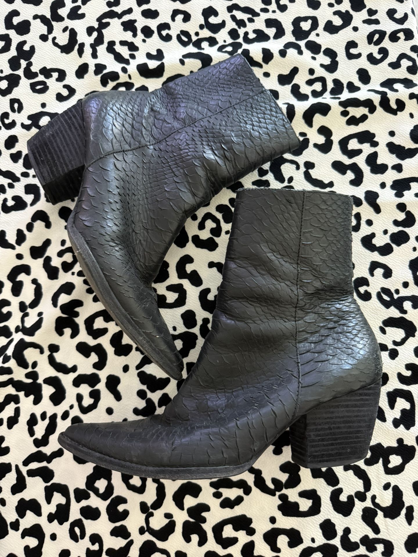MATISSE SNAKE GENUINE LEATHER BOOT 🖤