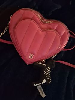 Victoria's secret heart purse
