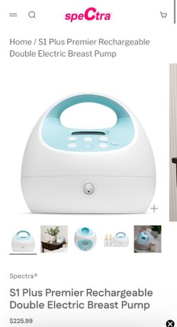 S1 Plus Premier Rechargeable Double Electric Breast Pump