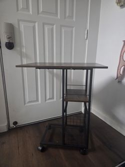 Utility Table With Wheels NEW