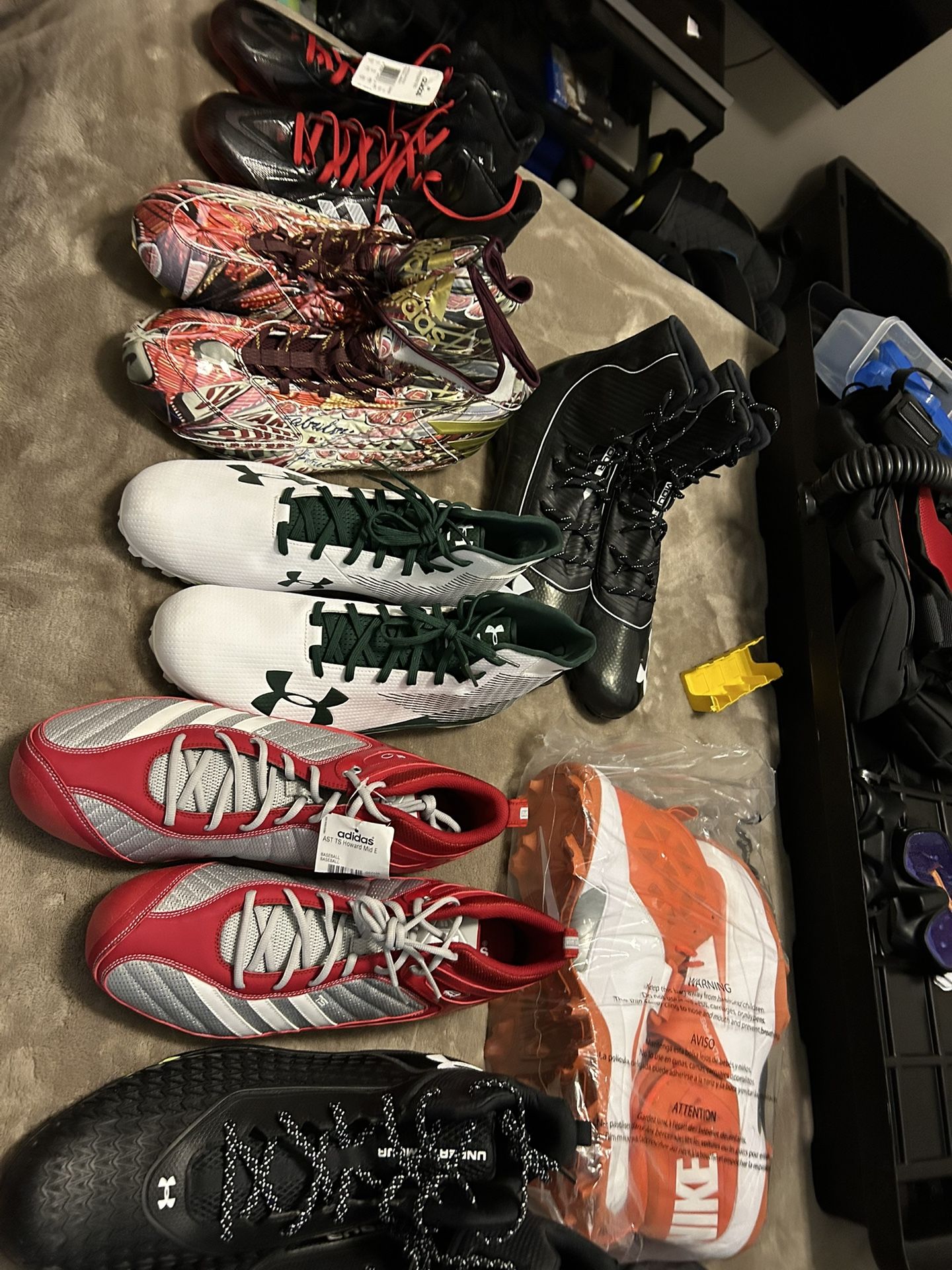 Bunch Of New Cleats 