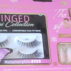 SALON PERFECT THE GIFT GLAM  LIMITED EDITION  WINGED DEMI COLLECTION METANMORPHIS-EYEZ