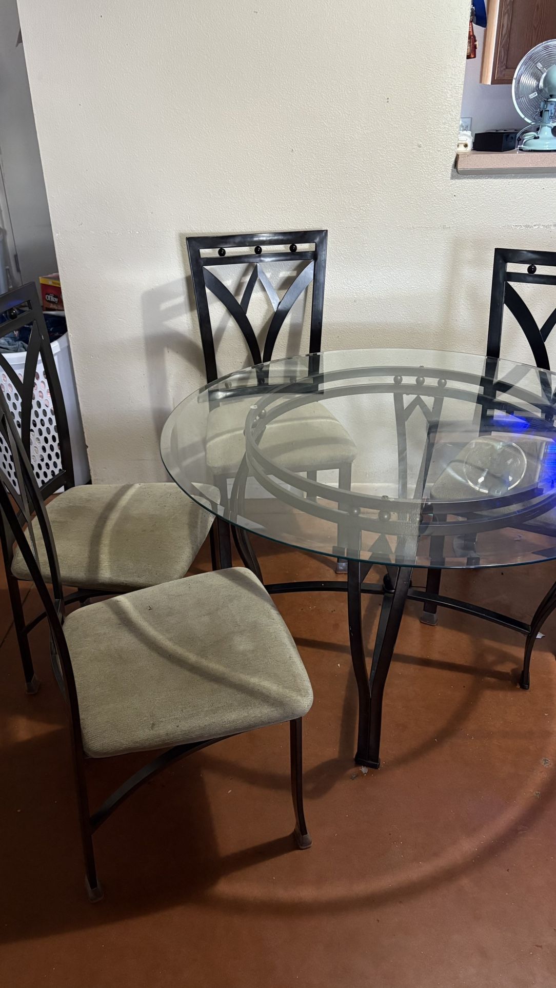 Kitchen Dining Table 4 Chairs