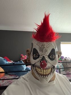 Scary Clown Halloween Latex Mask