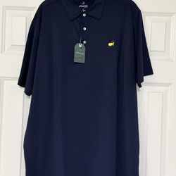 NEW w/ TAGS Men’s The MASTERS TECH Golf Polo Shirt XL Extra Large