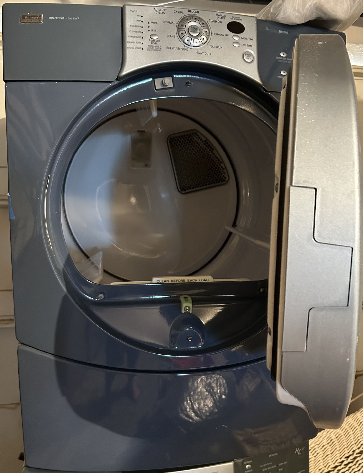 Kenmore Elite Dryer : Smart Heat HE 4 
